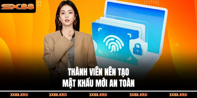 Thành viên nên tạo mật khẩu mới an toàn